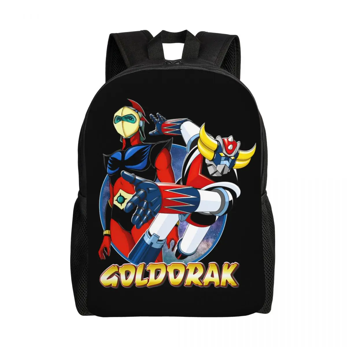 

Рюкзаки НЛО Робот Goldorak Grendizer для мужчин и женщин, водонепроницаемые школьные рюкзаки Actarus Goldrake Mecha, аниме-сумка с принтом, сумка для книг