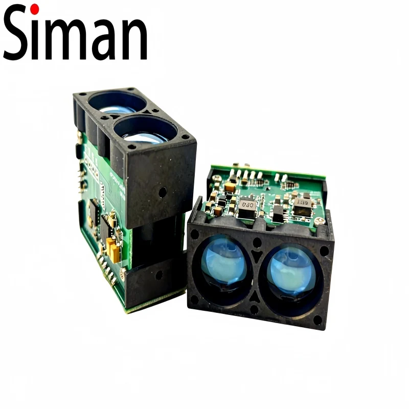

Siman SDFM 905nm High-Precision Class1 Industrial Laser Distance Sensor 0.05-200m Detection Range Outdoor Use UART/IIC Interface