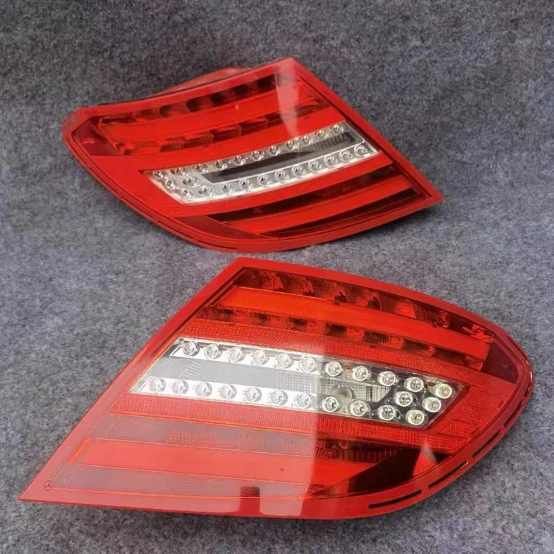 Car Combined Tail Light For Mercedes-Benz C-Class W204 C204 2007-2014 Rear Brake Light