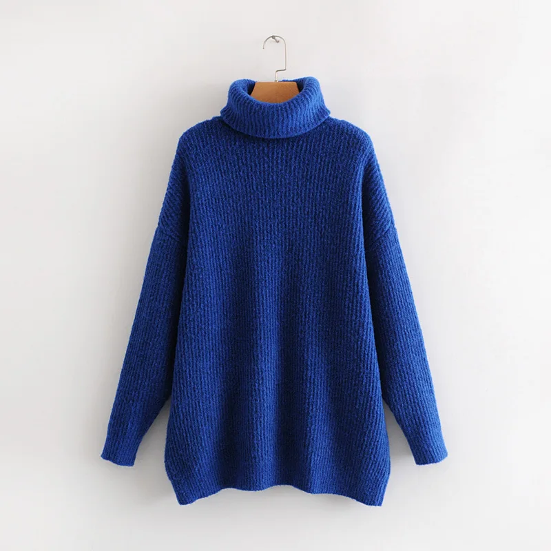 

Women's Turtleneck Loose Sweater 6 Colors European And American Style Autumn Winter Clothing Fashionable Female Tops