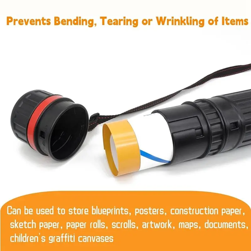 

A45I, 3 упаковки, телескопический держатель для билет, художественная трубка для плакатов, документов, искусств, чертежей, расширяемых, 28,75 дюймов