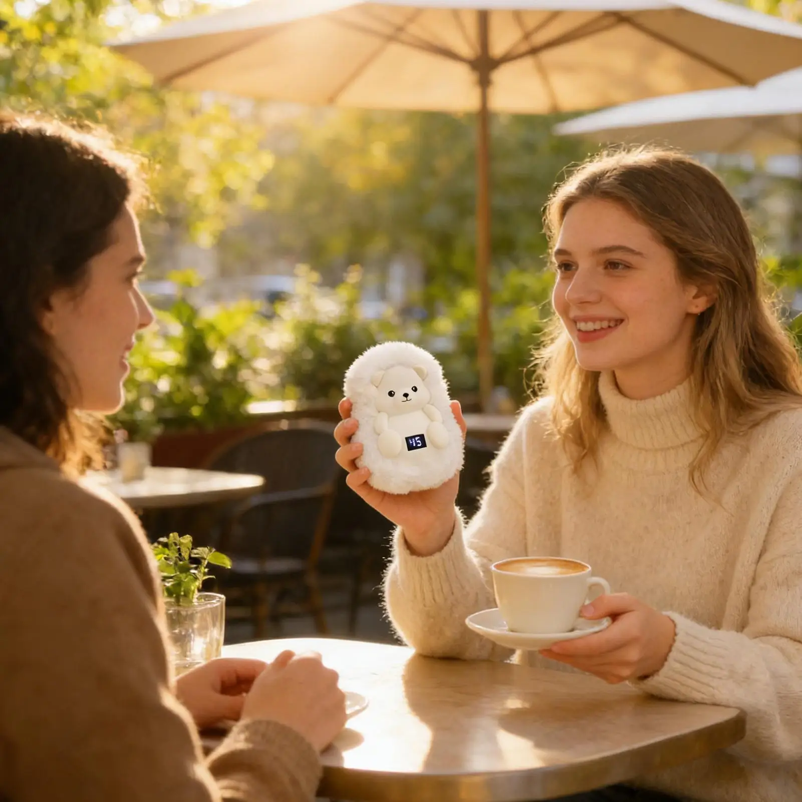 

Camping Hand Warmers Long-Lasting LCD Screen Fast Heating Electronic Hand Warmers Rechargeable For Indoor Outdoor Hiking Skiing