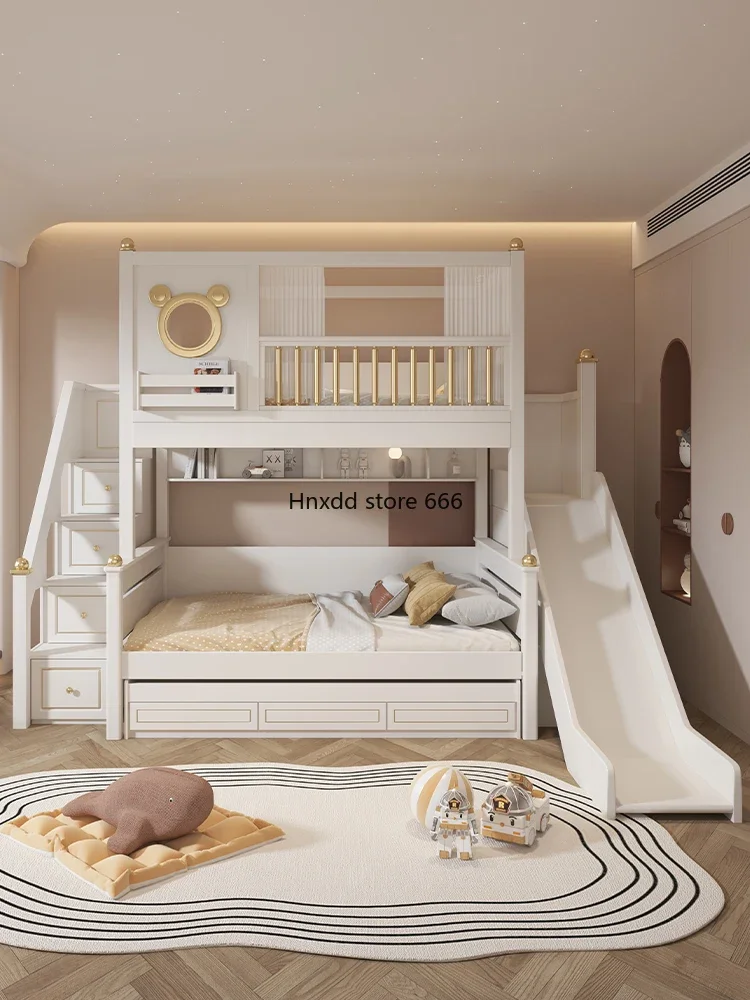 Children's bed S-type mother and child bed does not disturb each other, bunk and bunk double