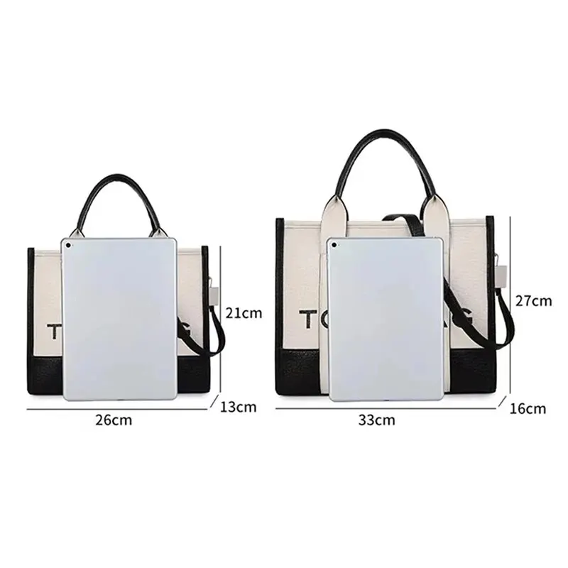 Luxury Designer Handbag The Tote Bags for Women PU LeatherShoulder Bag Letter Crossbody Bag Trave Top Handle ShopperBag 2024