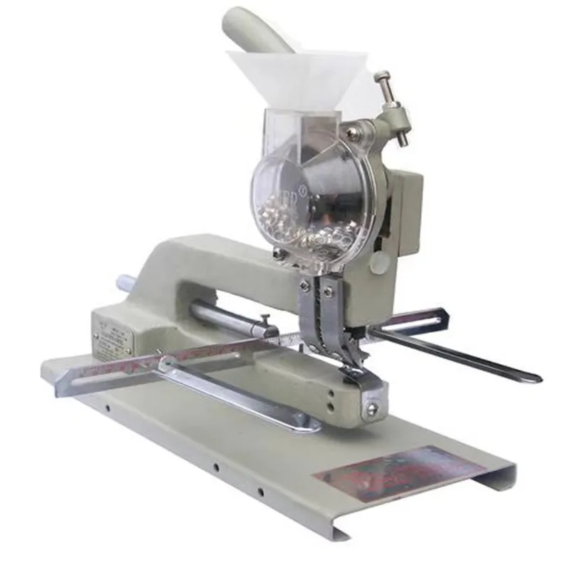 Double Head Eyelet Grommet Punching Machine For Paper Bags