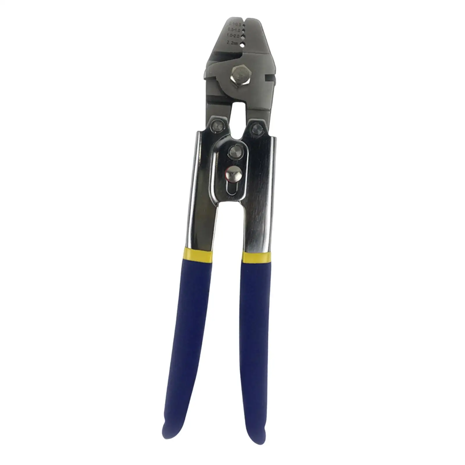 Wire Rope Crimper Stainless Steel Cable Cutter Multifunctional Crimping Tool Kit for Fishing and Electrical Work