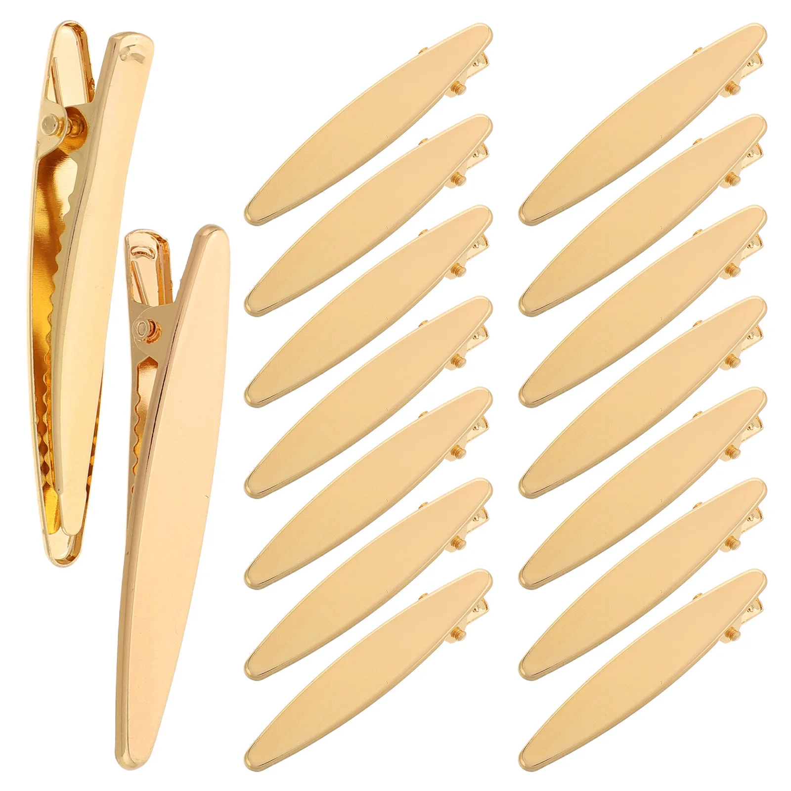 50 PCS Alligator Hair Grips Kit Accessories Barrettes for Women Clip Diy Handmade Hairpin