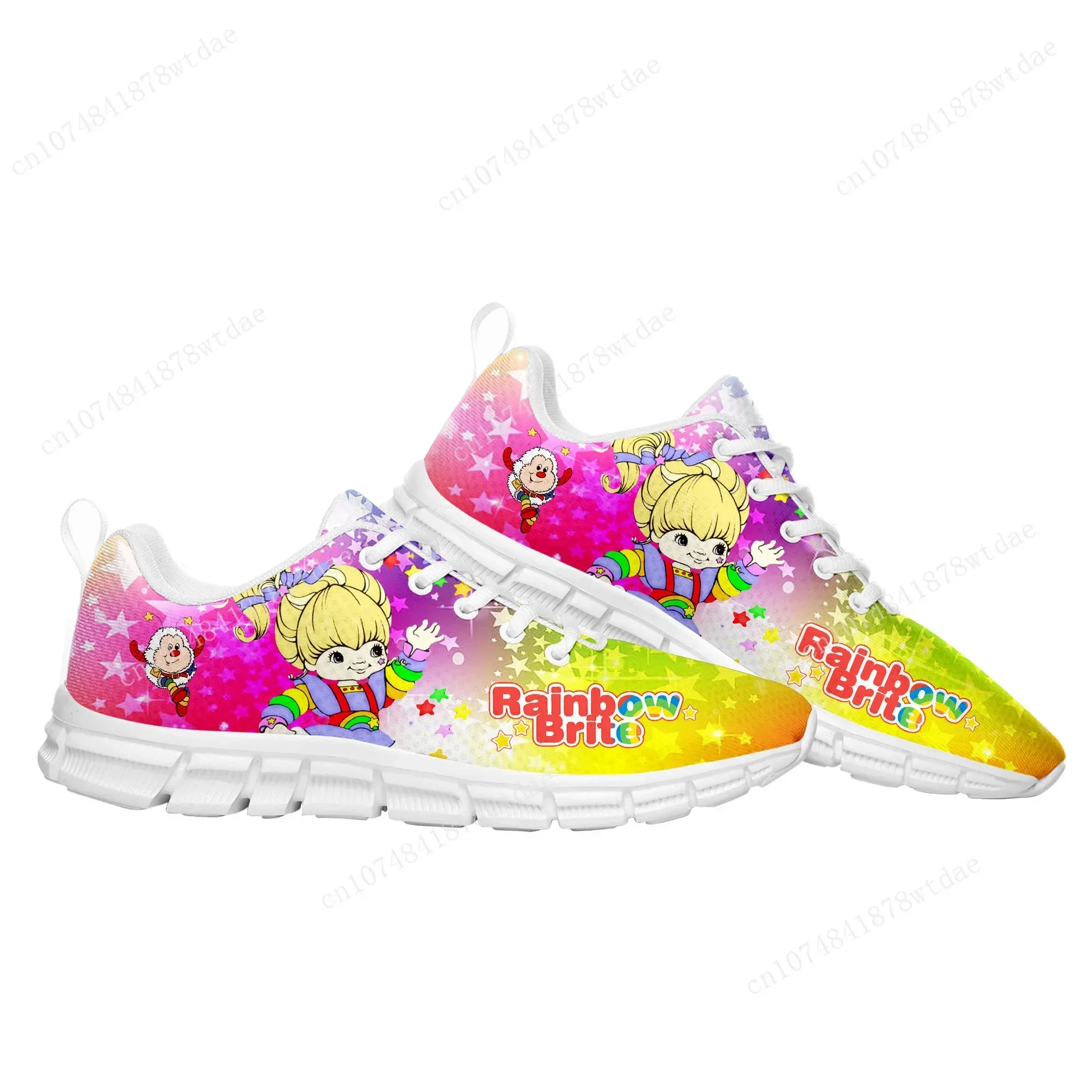 Brite Sports Shoes Mens Womens Teenager Comfortable Sneakers Rainbow High Quality Cute Manga Comics Sneaker Custom Shoe