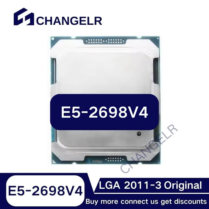 

E5-2698V4 SR2JW, 20 ядер, 40 нитей, LGA2011-3 14 нм, E5-2698 V4, E5, 2698, V4, LGA 2011-3