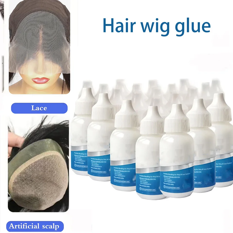 

10-16 шт. водонепроницаемый клей для парика, клей для парика, кружевной передний парик/парик/закрытие/наращивание волос и средство для удаления суперклеящийся клей
