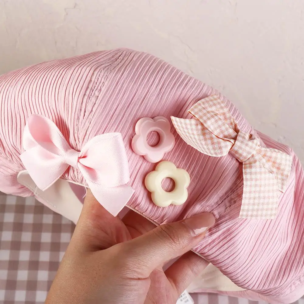 لطيف بلون القوس زهرة القبعات Y2k كلية نمط قبعة مثمنة القطن اليقطين قبعة الرسام قبعة الشتاء #6