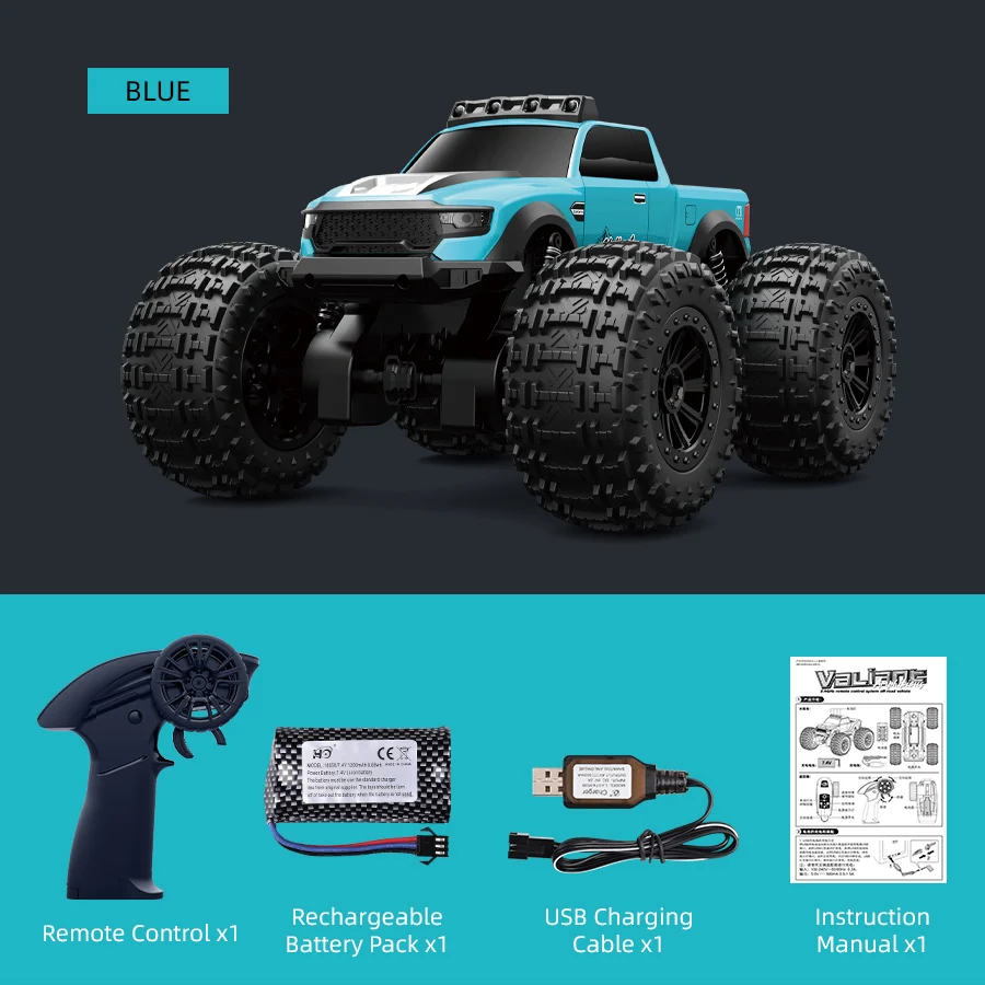 Professionele full-scale RC afstandsbediening auto, terreinwagen, vierwielaandrijving voor volwassenen, klimmen en drijven, amfibisch speelgoed c