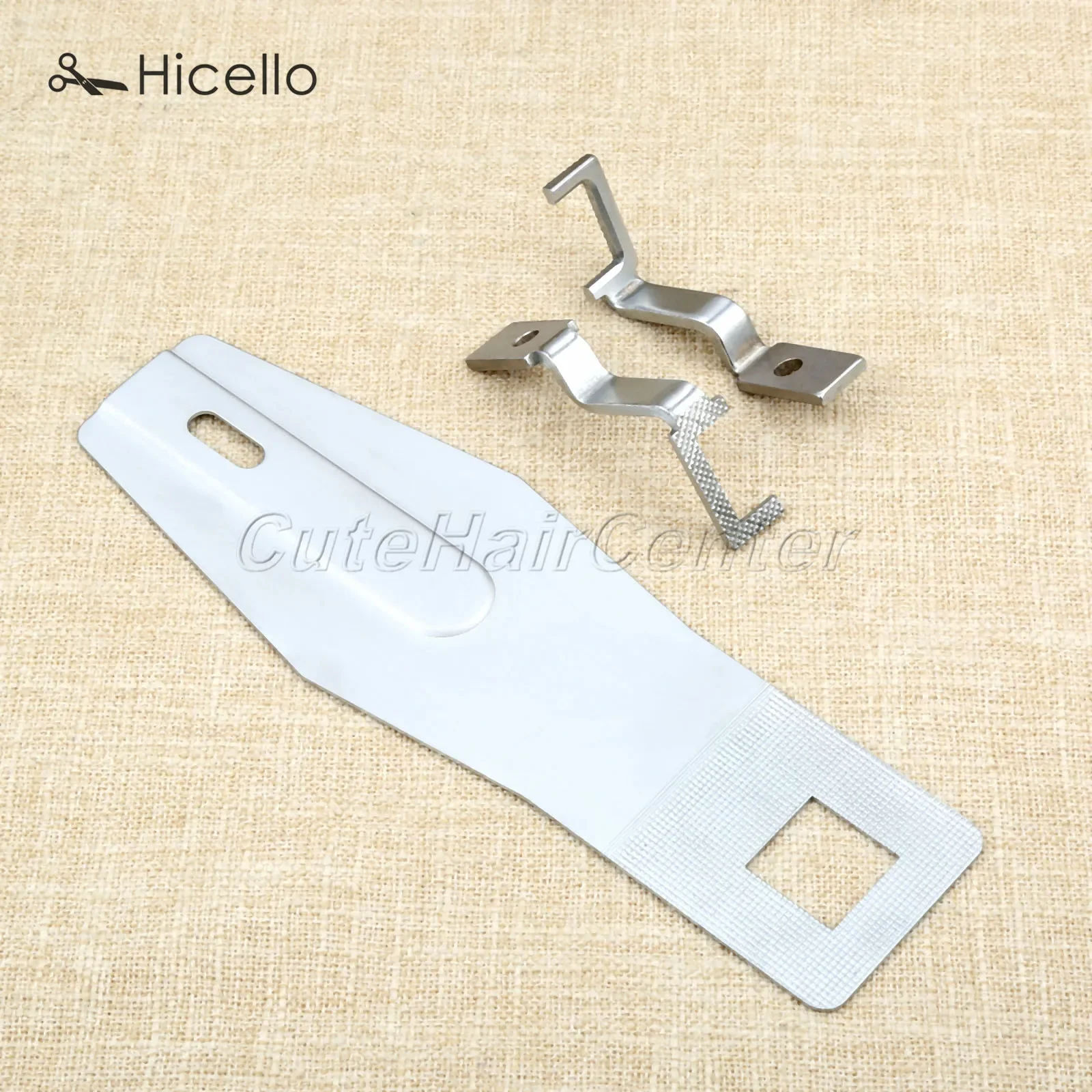1set Metal Needle Plate & Clamp for Juki 1900 Industrial Bartack Sewing Machine Work Foot Feed Board Presser Replacement Hicello