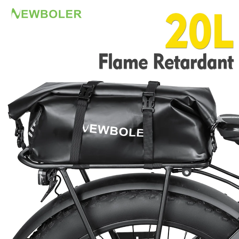 

20L Large Capacity MTB Battery Storage Bag E-Bike Waterproof Flame Retardant Battery Storage Bag Bag For Electric Bike Battery