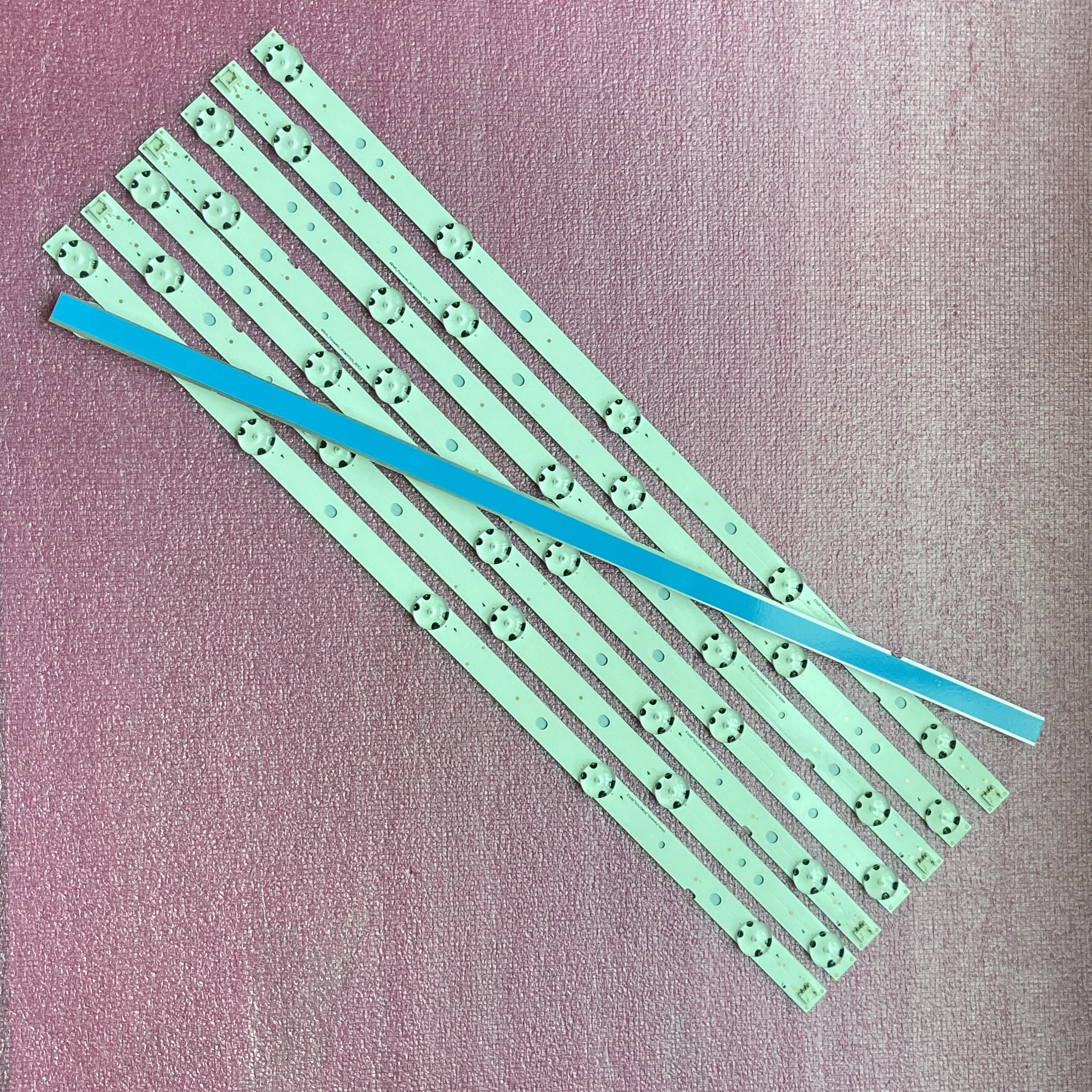 8 шт./компл. светодиодная лента для подсветки для TH-49DX600U TC-49DS600C TX-49DSW504 TX-49ES513E TX-49ESW404