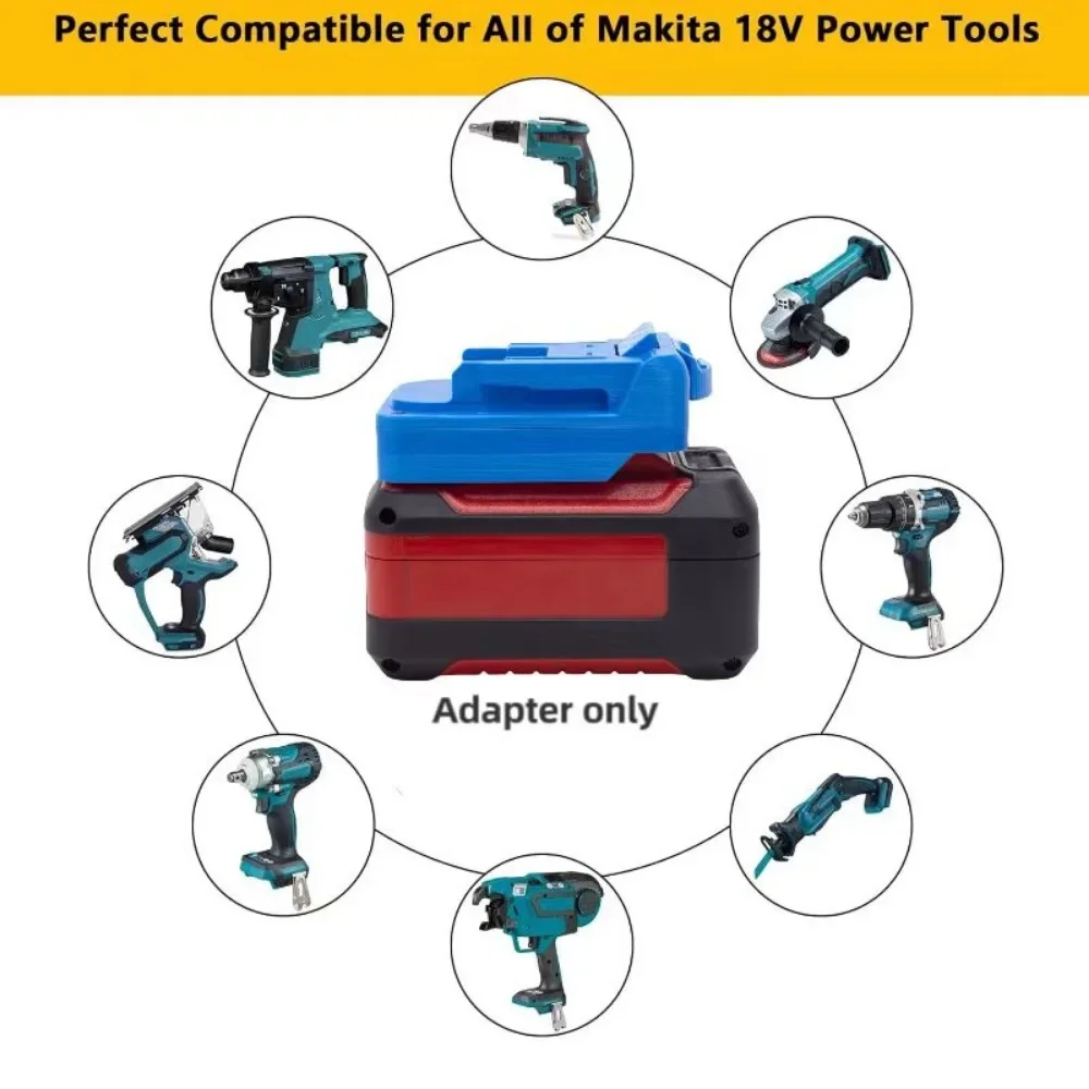 For Einhell / Ozito Battery Adaptor  For Einhell /OZITO To Makita Tools Adaptor (Not include tools and battery)