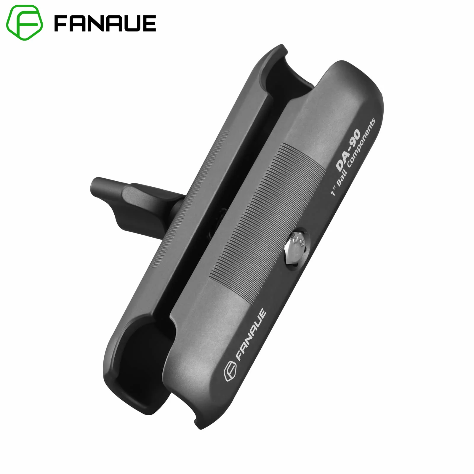 FANAUE Double Bass Socket Arm Support Car Mobile Phone Cradle Holder Motorcycle Motorbike 1Inch Ball Fishfinder For Ram Mount