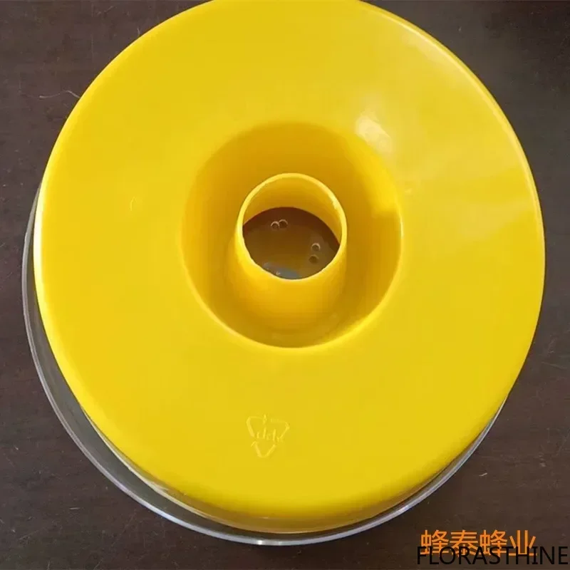 2PCS Circular Top Feeder Feeder Water Beehive Trough
