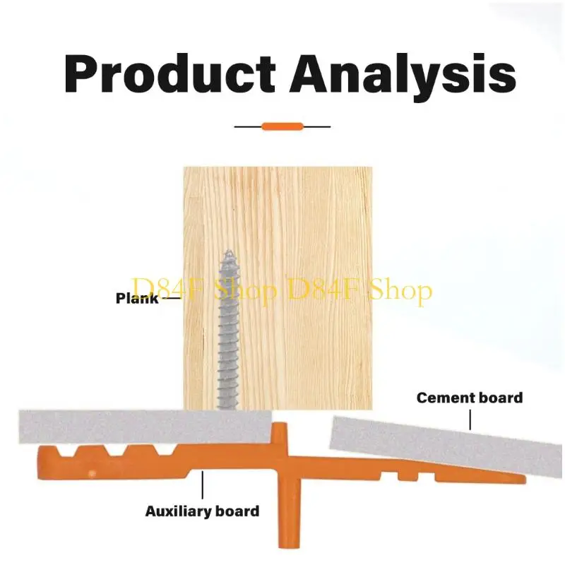 D84F Drywalls Alignment Device For Ceiling Projects Fatigue Reducing Grip Hand Tool