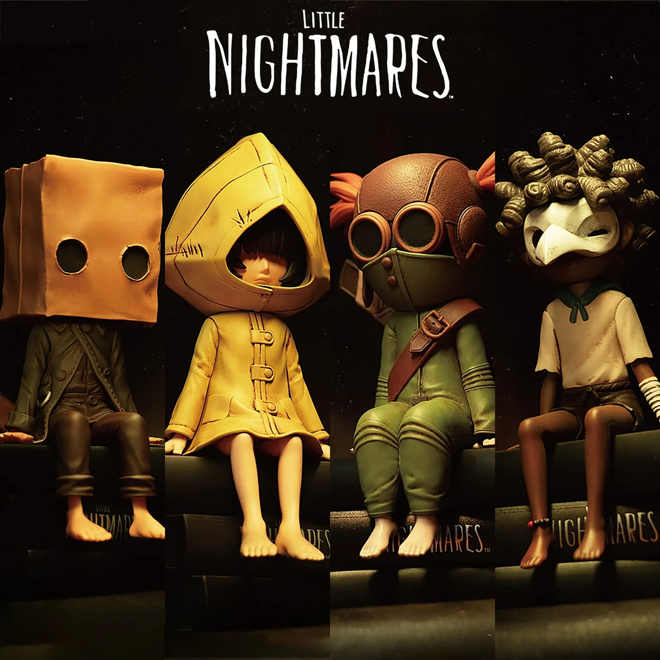 Little Nightmares Anime Actionfigur Modell Statue Desktop-Ornament Sammlerstück Kleines Geschenk Halloween Weihnachten Valentinstag Geschenkdekoration