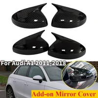 Cubiertas para Retrovisores Laterales de Audi A1 S1 RS1 2011-2018, Par de Tapas para Espejos Retrovisores Exteriores