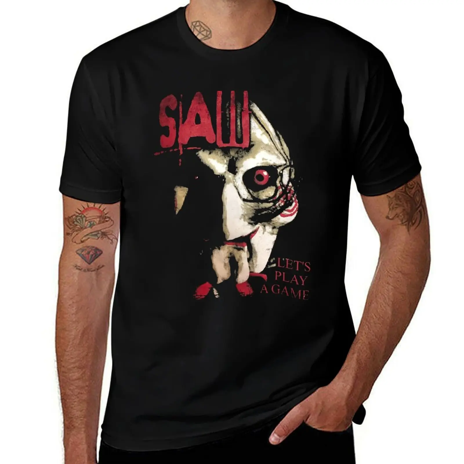 

Saw Movie 2023 T-Shirt t shirt personalised cotton tshirt 100% T-Shirt