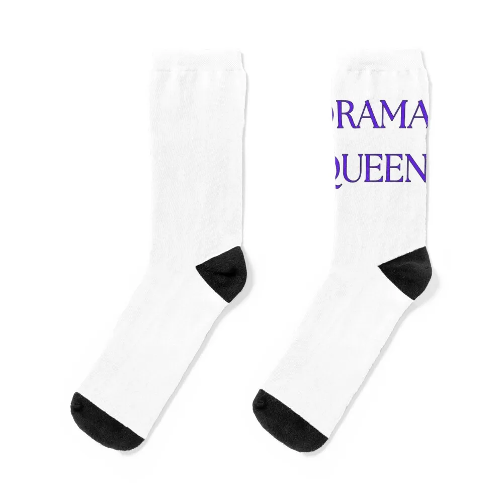 

Drama Queen Socks Soccer cotton winter happy Socks Men's Women's