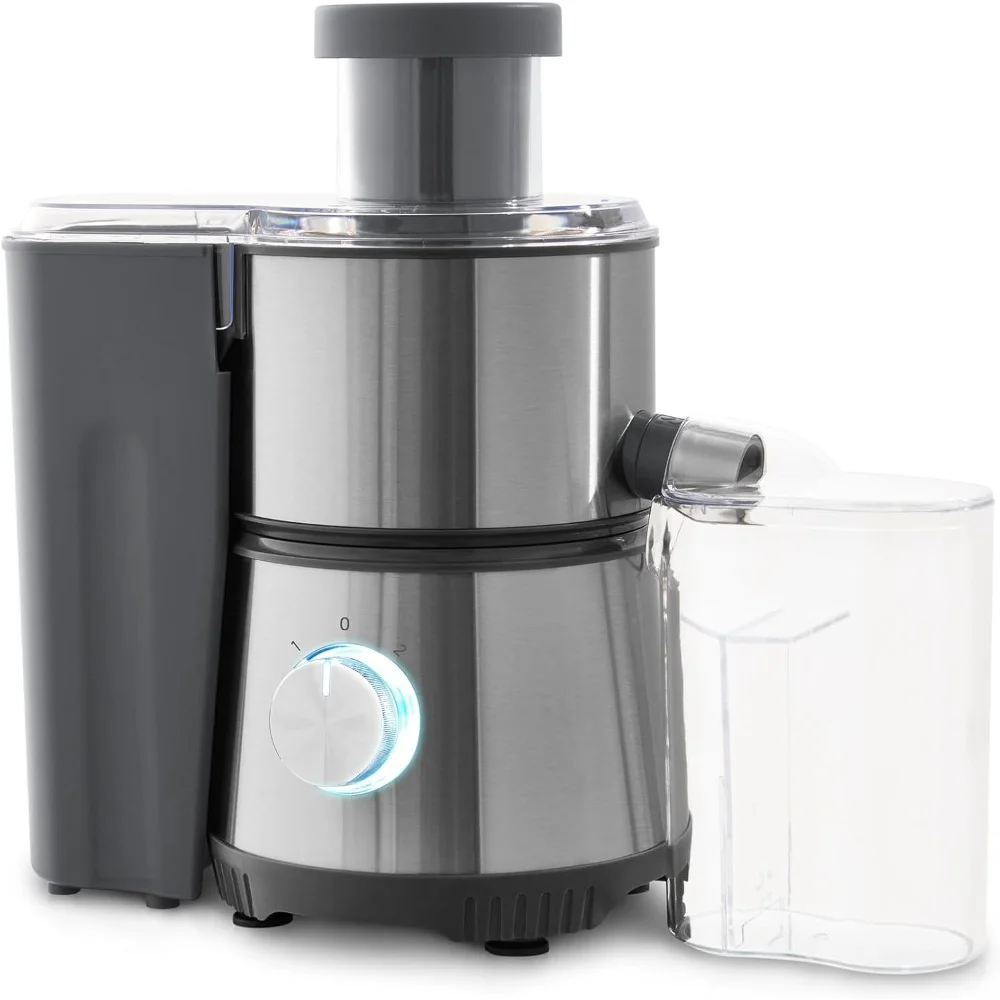 

Electric Juicer Centrifugal with Anti-drip, Easy To Clean and Stainless Steel Sieve, 2-Speed & 2" Wide Feed, Juicer