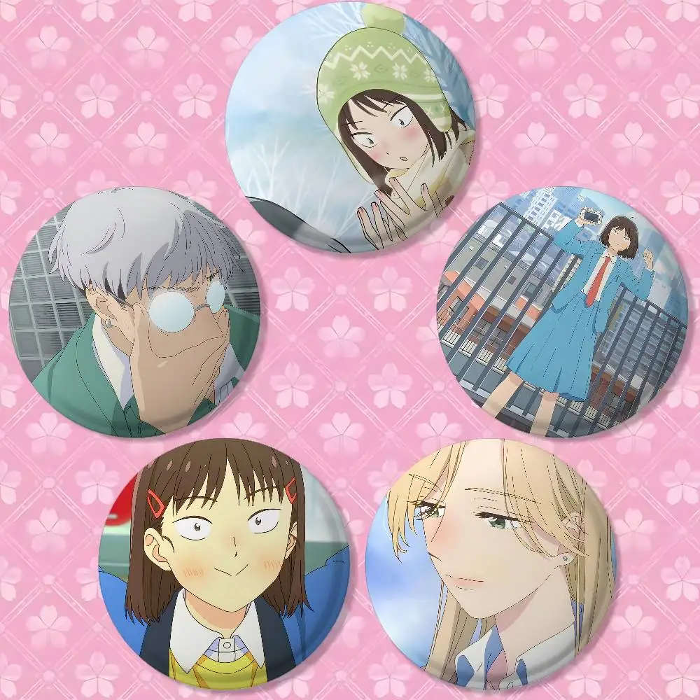 Anime S-Skip And Loafer Cover Brooches Funny Meme Badge Fashion Jewelry Gifts