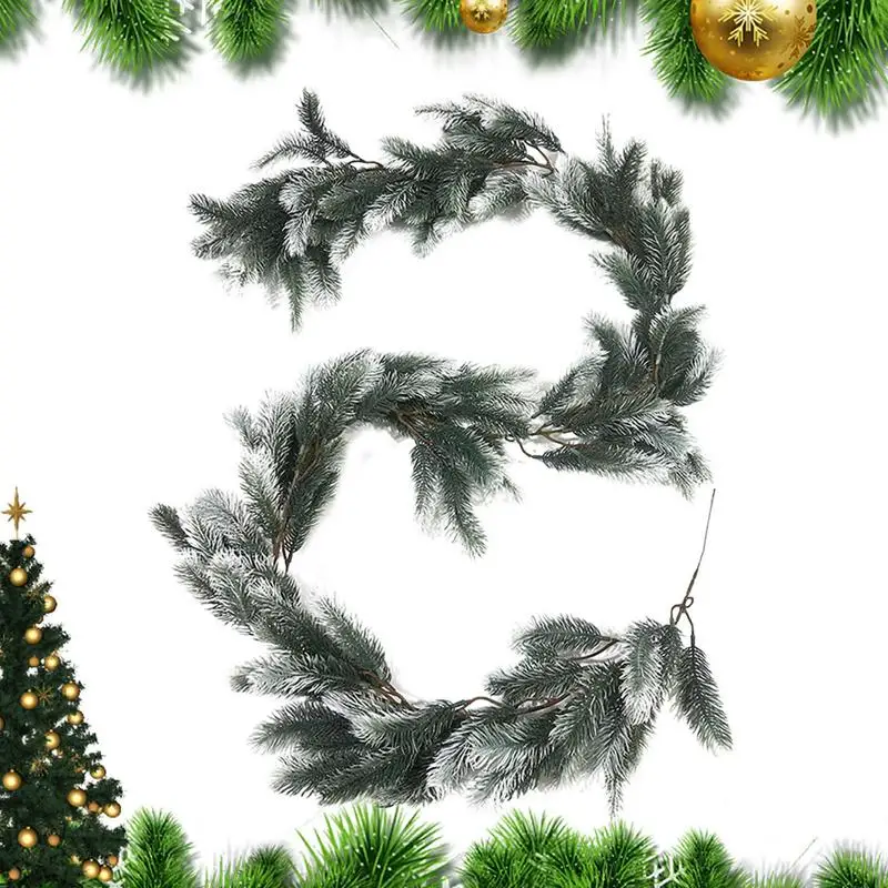 Christmas Pine Garland Winter Greenery Pine Garland Faux Pine Garland Festive Artificial Pine For Bedroom Fireplace Enhancement