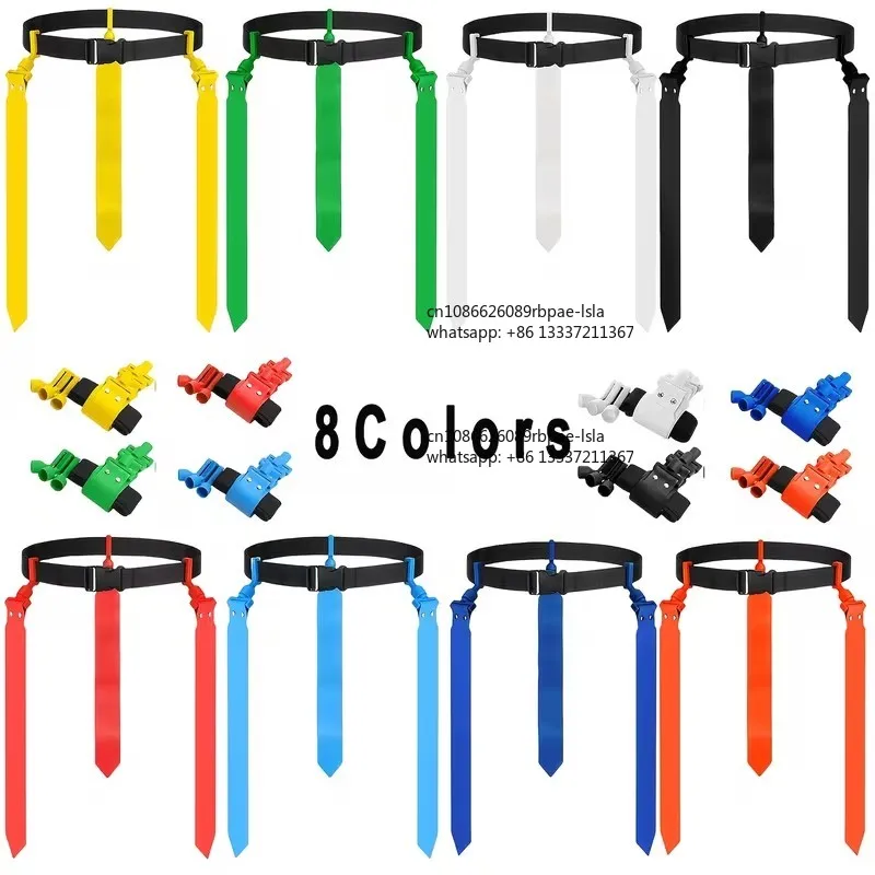 Durable Flag Football Belts Quick Release Flags for Youth Adult Sports Teams