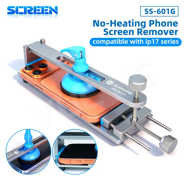 

SUNSHINE SS-601G плюс разделитель ЖК-экрана, бесплатный нагревательный экран, быстрое удаление, зажимное приспособление для экрана телефона/PAD