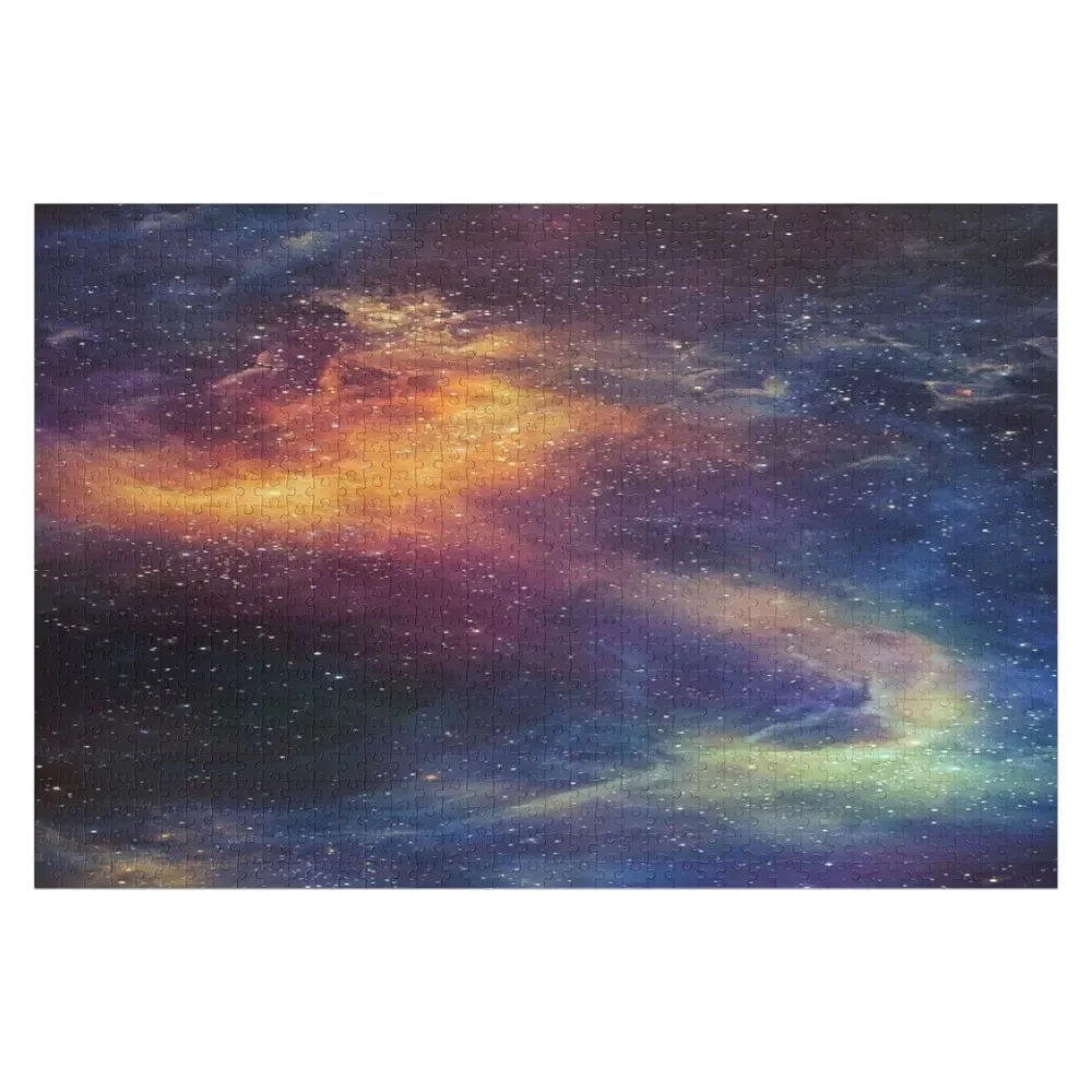 Space nebula Jigsaw Puzzle Personalized Toy Personalized Gifts Wooden Decor Paintings Customized Photo Puzzle