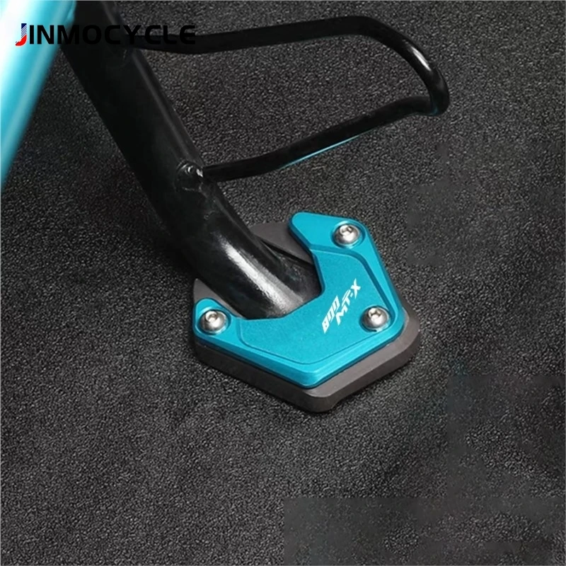 

FOR CFMOTO 800MT-X 800MTX 2024 2025 Motorcycle Kickstand Foot Side Stand Extension Pad Support Plate Pedal Footrest 800 MT-X 800