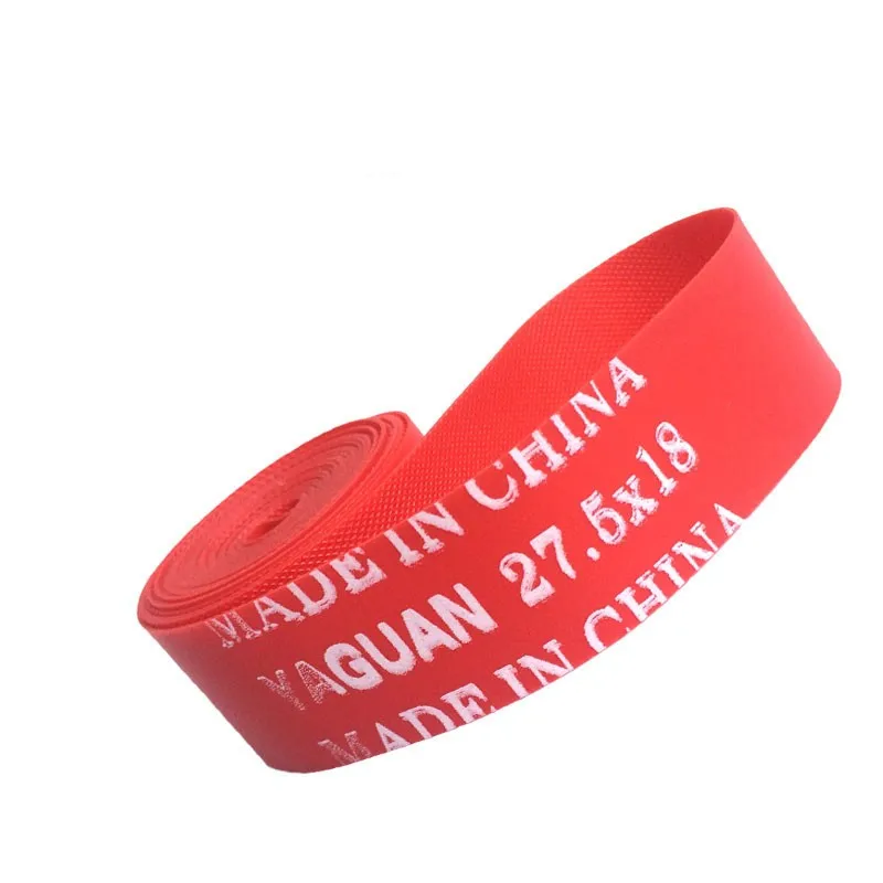 Hochwertiges Zubehör, Felgenfutter, Anti-Punktion-Pad, Fahrradkomponenten, Innenrohr, PVC, schützendes rotes Rennrad