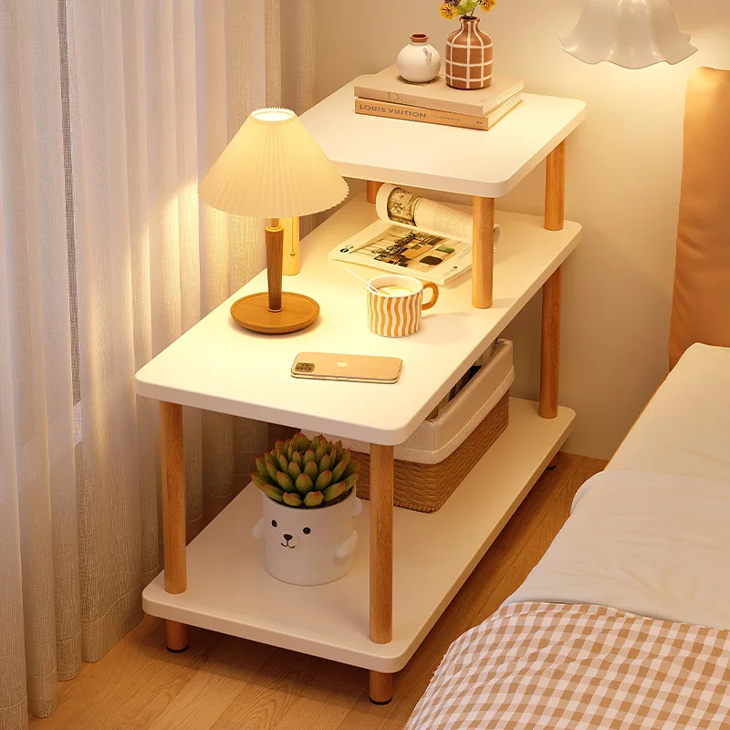 

Customizable Bedside cabinet with narrow edges for home use, simple small storage rack, living room, coffee table