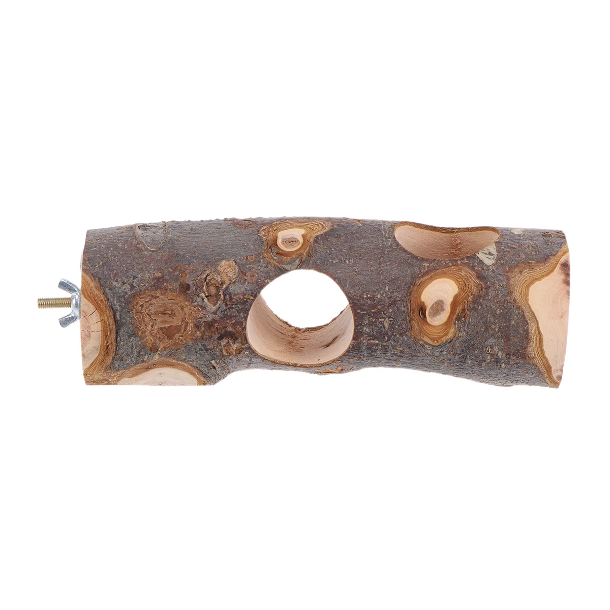 

Solid Applewood Pet Food Rack Multifunctional Hollow Grinding Toys Teeth Grinding Chew Toy for Small Animals Rabbits Chinchilla