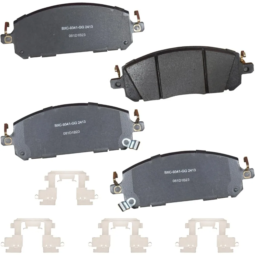

Premium SBC2413 Ceramic Front Brake Pads for INFINITI QX60 2023-2022, Mitsubishi Outlander 2023-2022, Outlander PHEV 2023, Niss