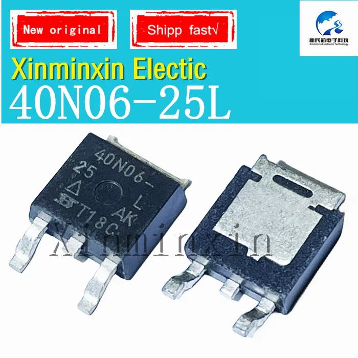 IC 칩 100% 정품 재고, 40N06 40N06-25L 40N06-25L SUD40N06-25L, 60V 30A 252-TO, 20 개/몫