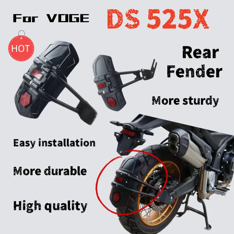 

For VOGE DS525X modified fender retro fashion good looking solid rear fender mud guard practical