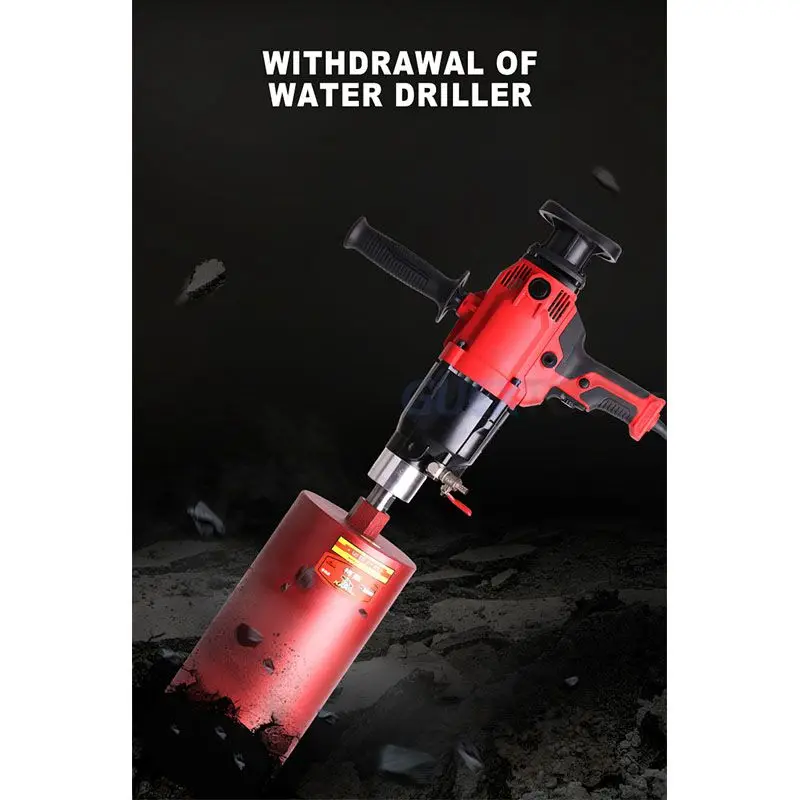 Light-Weight Electric Water Source Diamond Core Drill Handheld Building Reinforced Concrete Model with OEM Customization Support