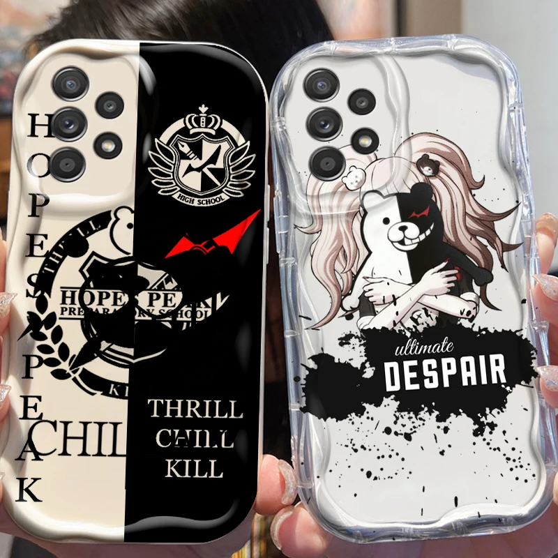 Danganronpa Anime Cartoon For Samsung A55 A54 A53 A52 A35 A34 A33 A32 A25 A24 A23 A22 A21S A15 A13 A14 5G Wave Oil Soft