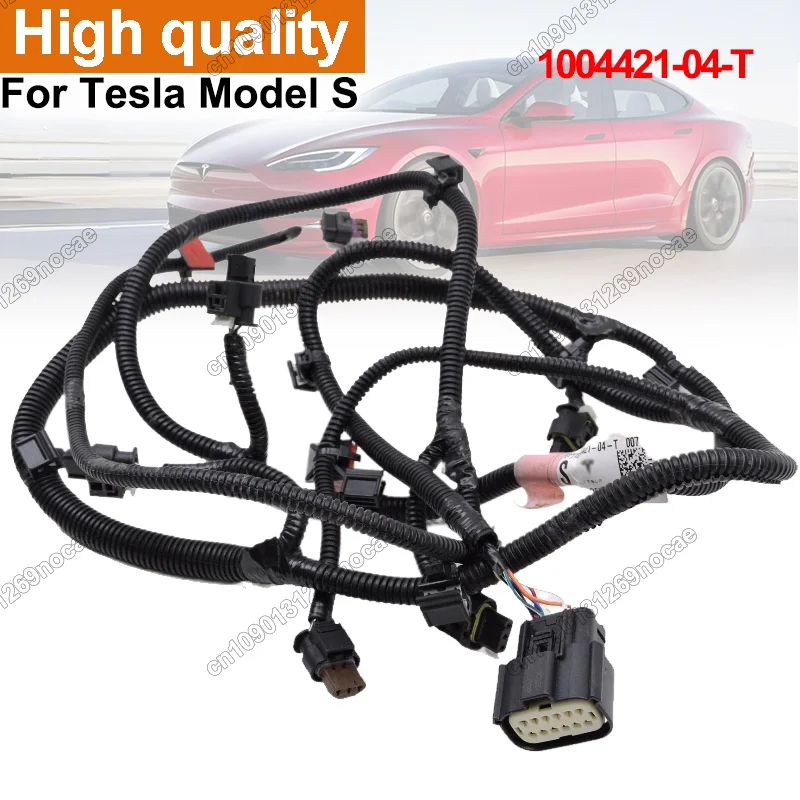 New 1004421-04-T For Tesla Model S 2016-2021 Rear Bumper Wiring Harness Assembly Cable 100442104t Interior Replacement Parts