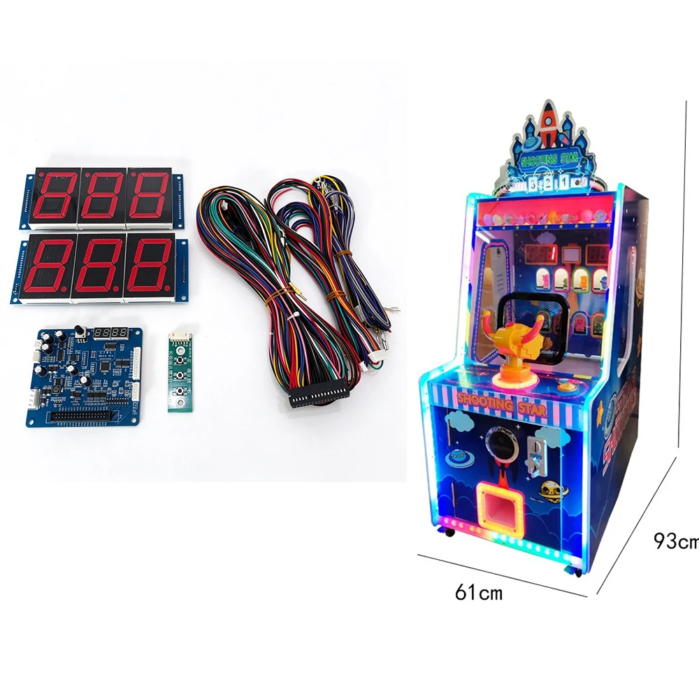 new-dinosaur-shooting-game-kit-children-diy-arcade-new-version-motherboard-coin-operated-accessories