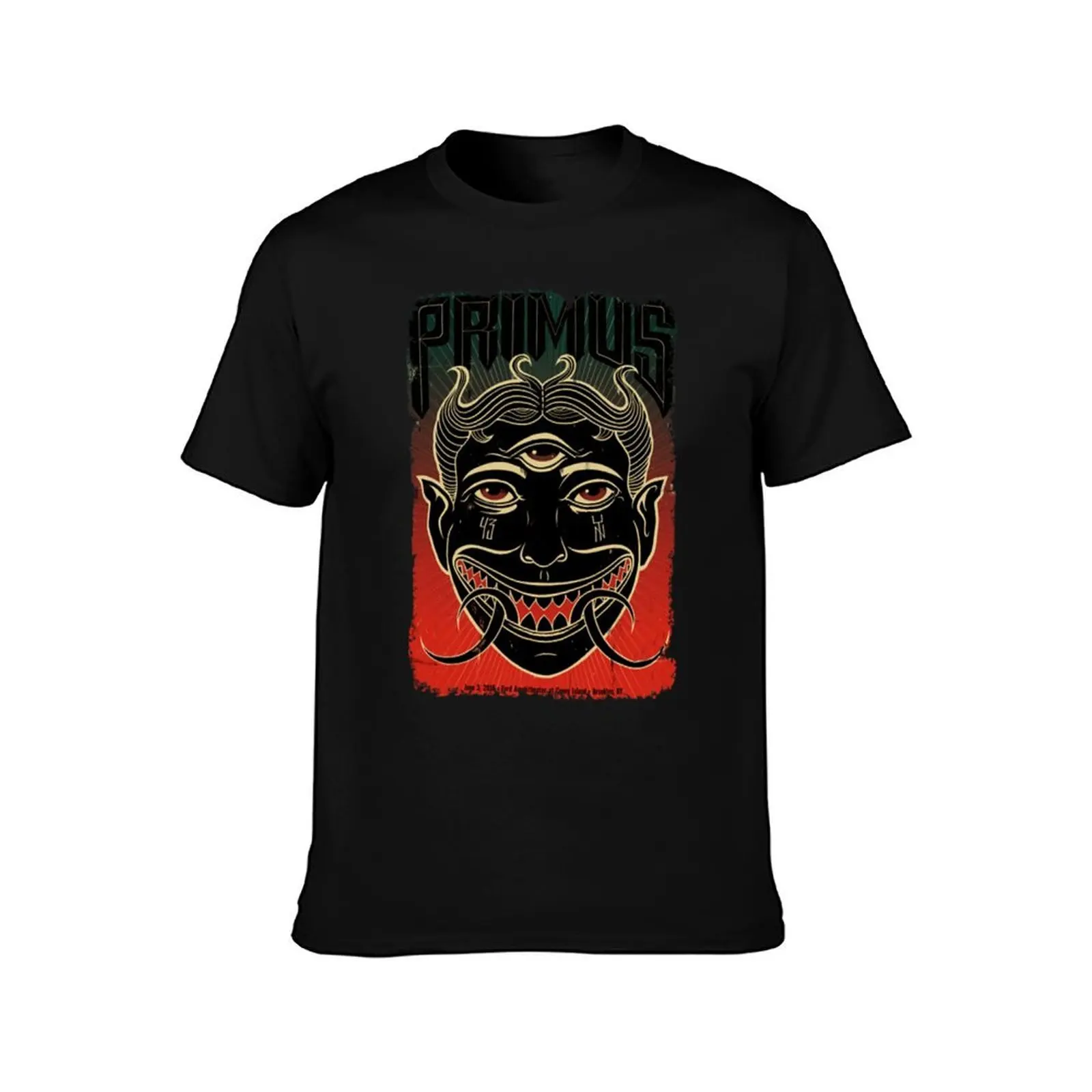 Primus T-Shirt Summer Casual Cotton Tee Oversized Streetwear Tops Vintage Graphic Print Loose Fit Short Sleeve 100% Cotton