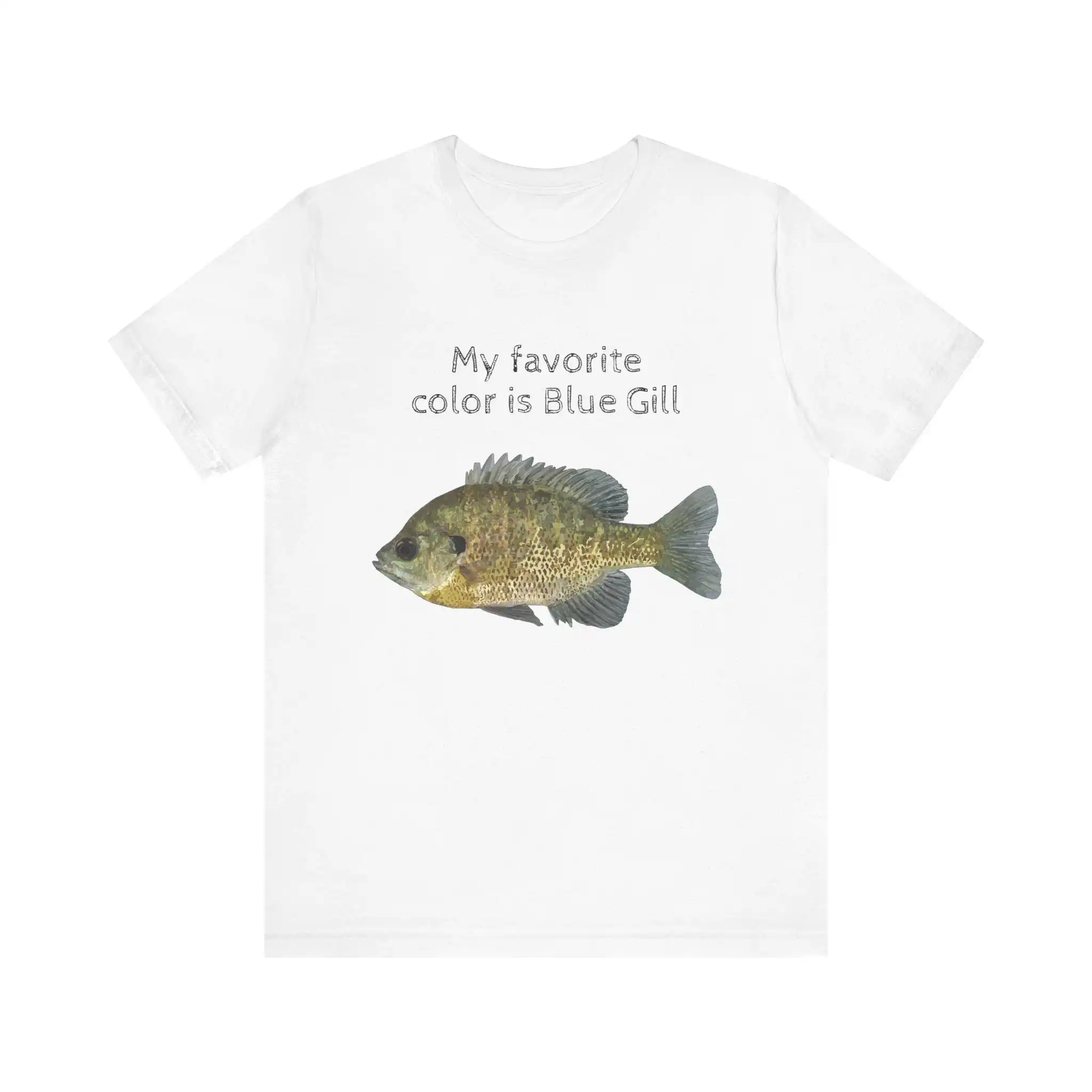 Blue Gill Fisherman's T Shirt Jersey  or