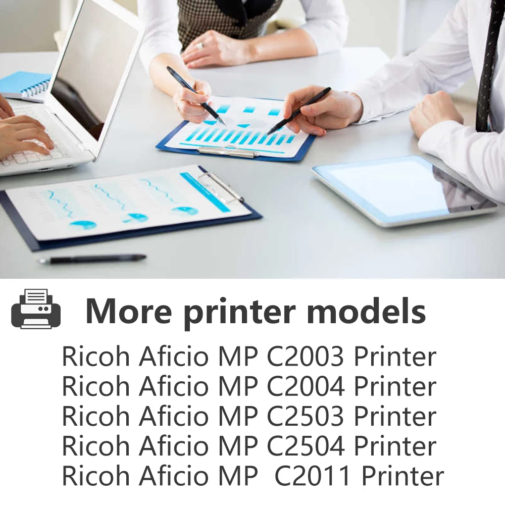 TUHUO MP C2003 C2503 トナーカートリッジ Ricoh Aficio MP C2003 C2004 C2503 C2504 MP C2011 プリンタ用互換交換品