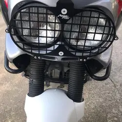 For Honda XRV750 Africa Twin 1997-2002 XRV 750 2002 2001 2000 1999 1998 1997 Headlight Grille Guard Cover Head Light Protector