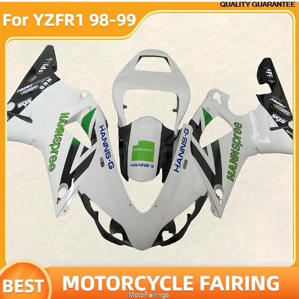 

Motorcycle BodyKit For YAMAHA 1998 1999 YZFR1 Perfect Fit Fairing Kit YZF-R1 98 99 ABS Plasitc Parts