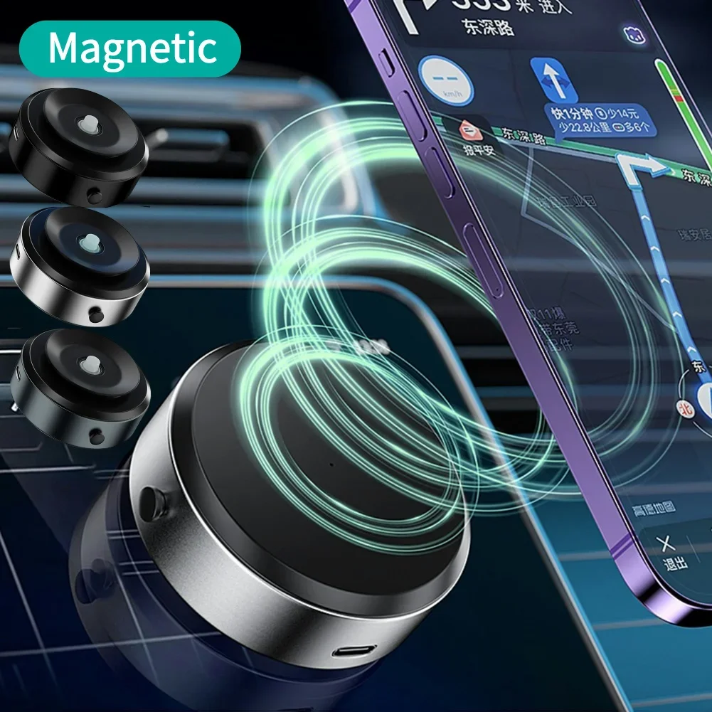 

Интеллектуальное автомобильное крепление, держатель для мобильного телефона, вращение на 360°, магнитная вакуумная адсорбционная присоска, регулируемый автомобильный держатель для телефона